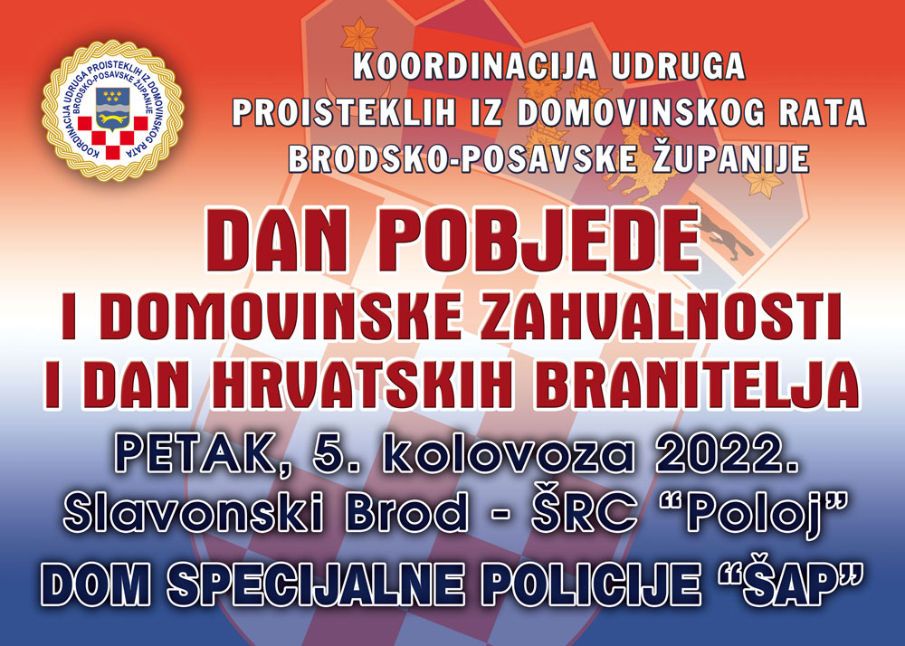 Plakat Dan pobjede 2022